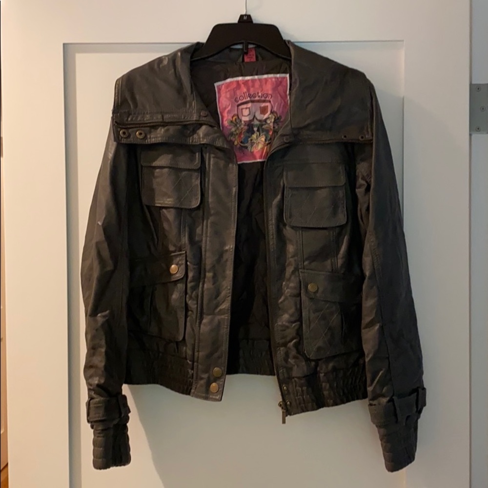 Brown Bomber Jacket